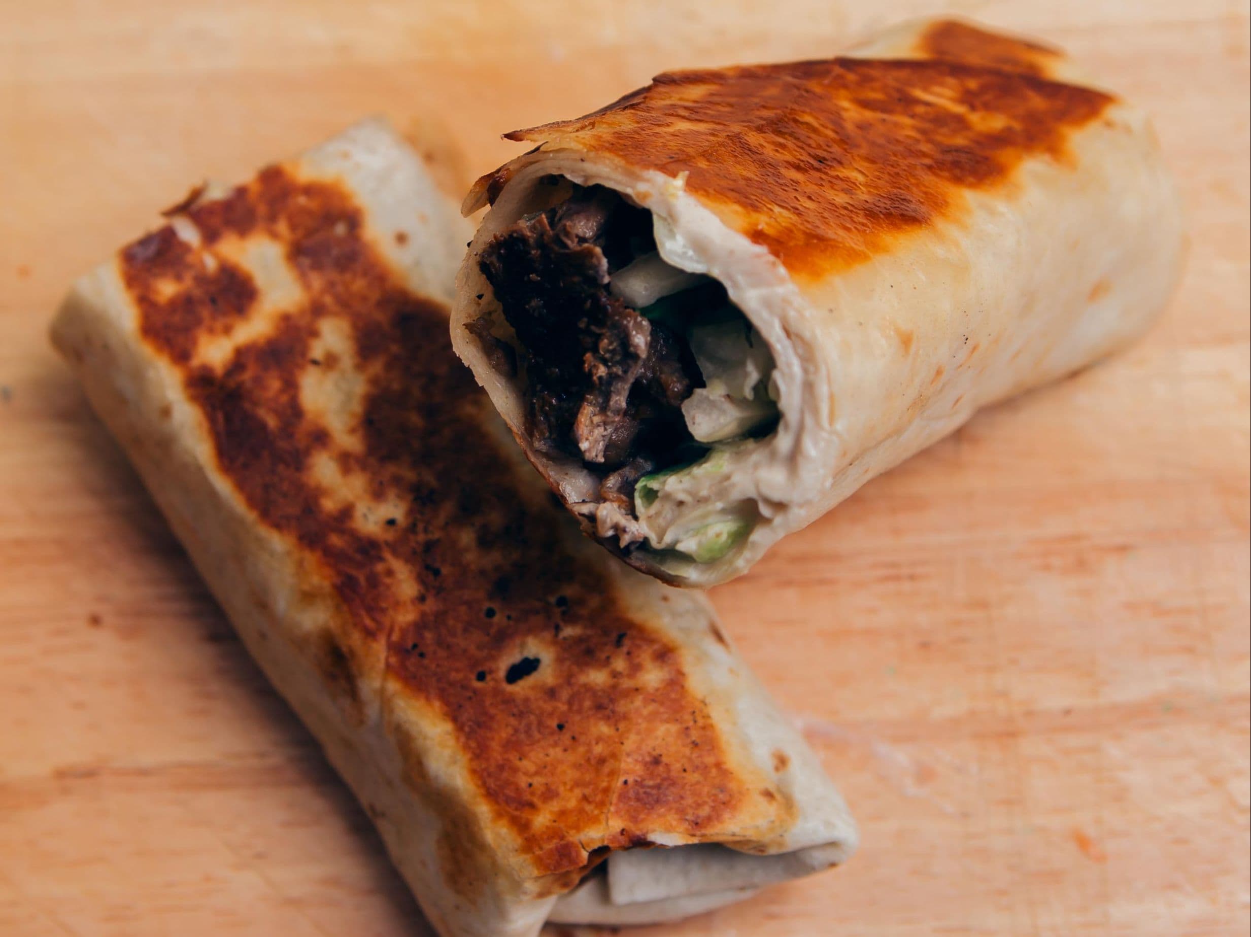 Steak Kabob Sandwich