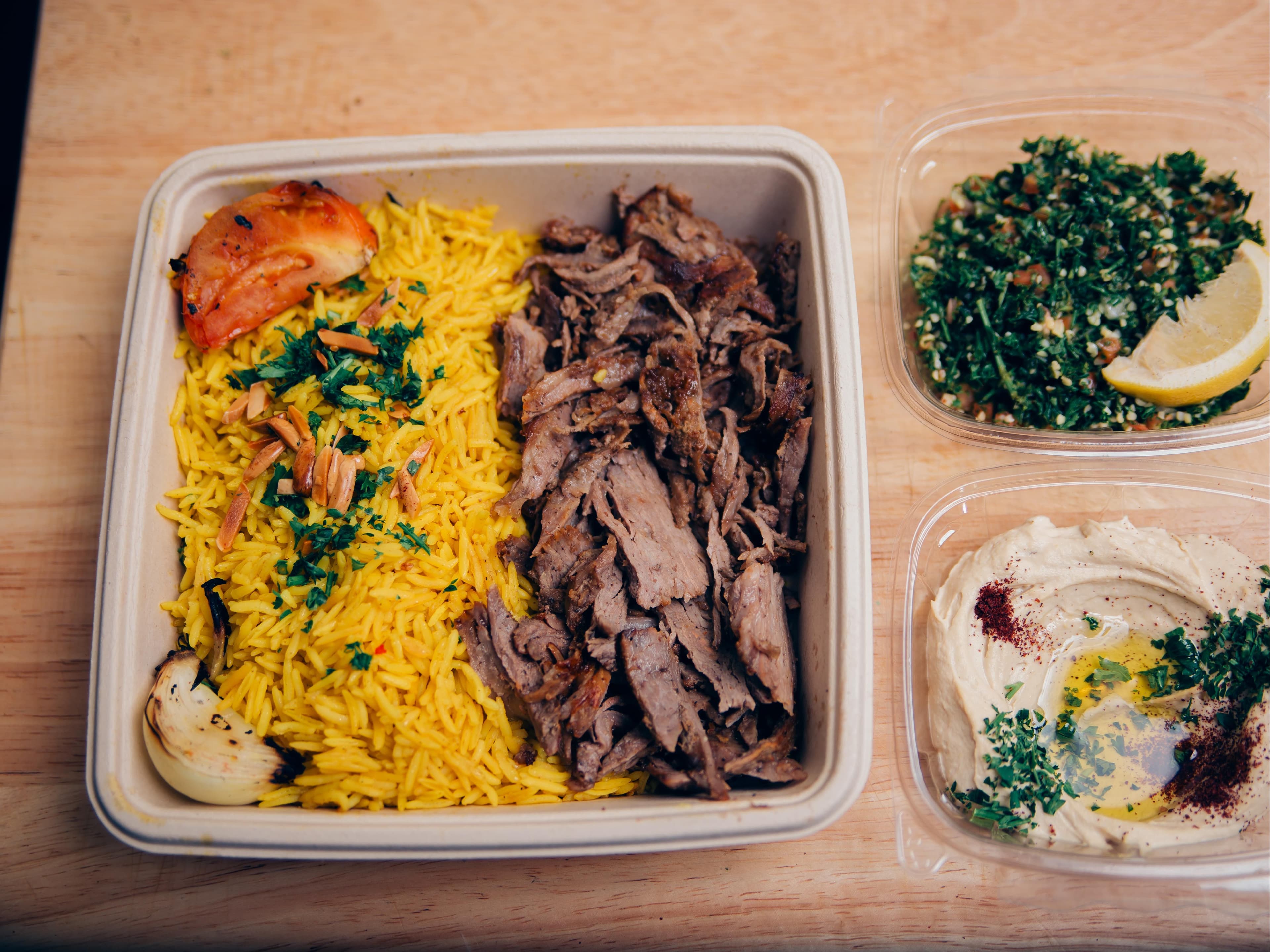 Steak Shawarma Entree