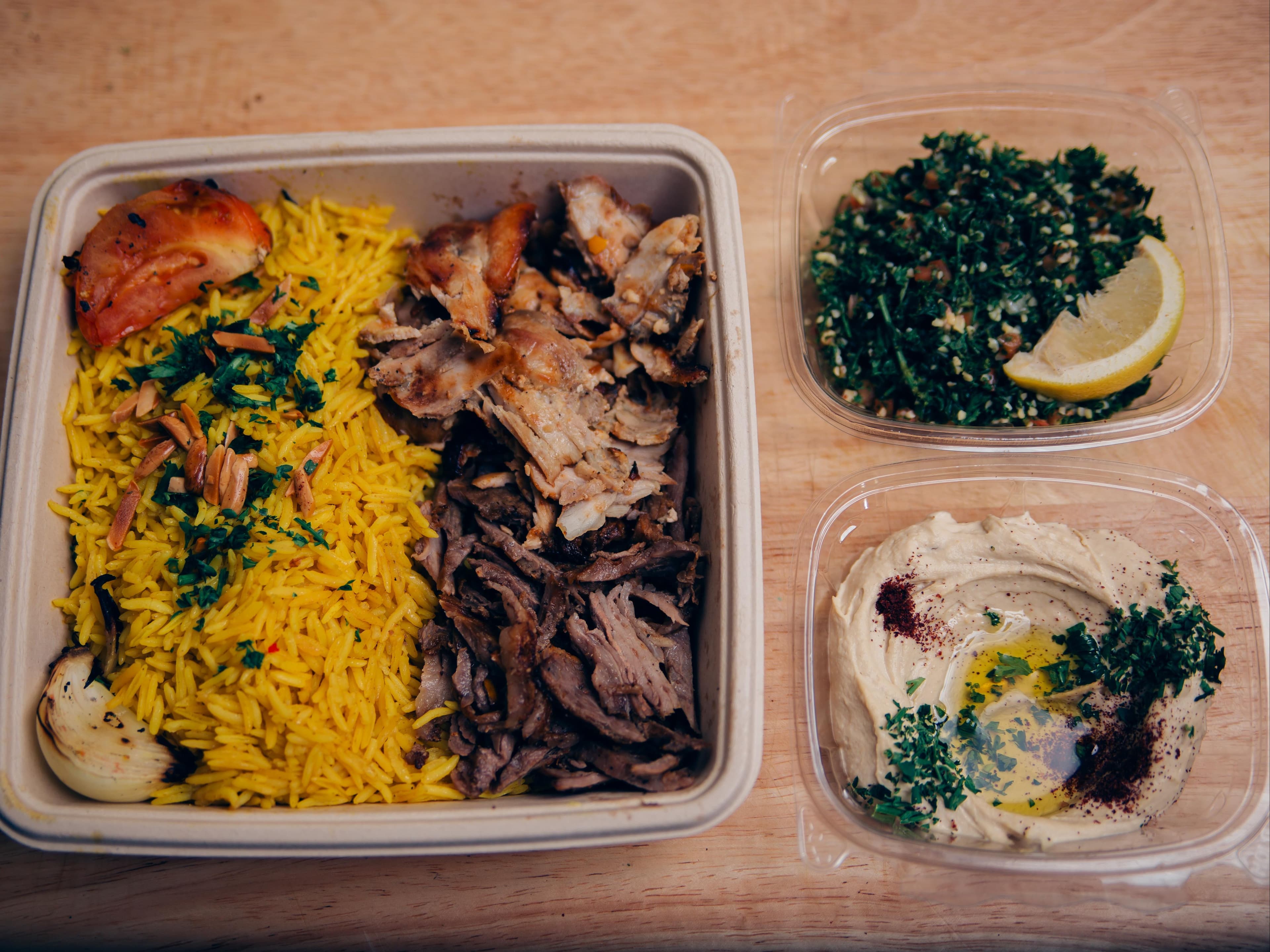 Chicken Shawarma Entree