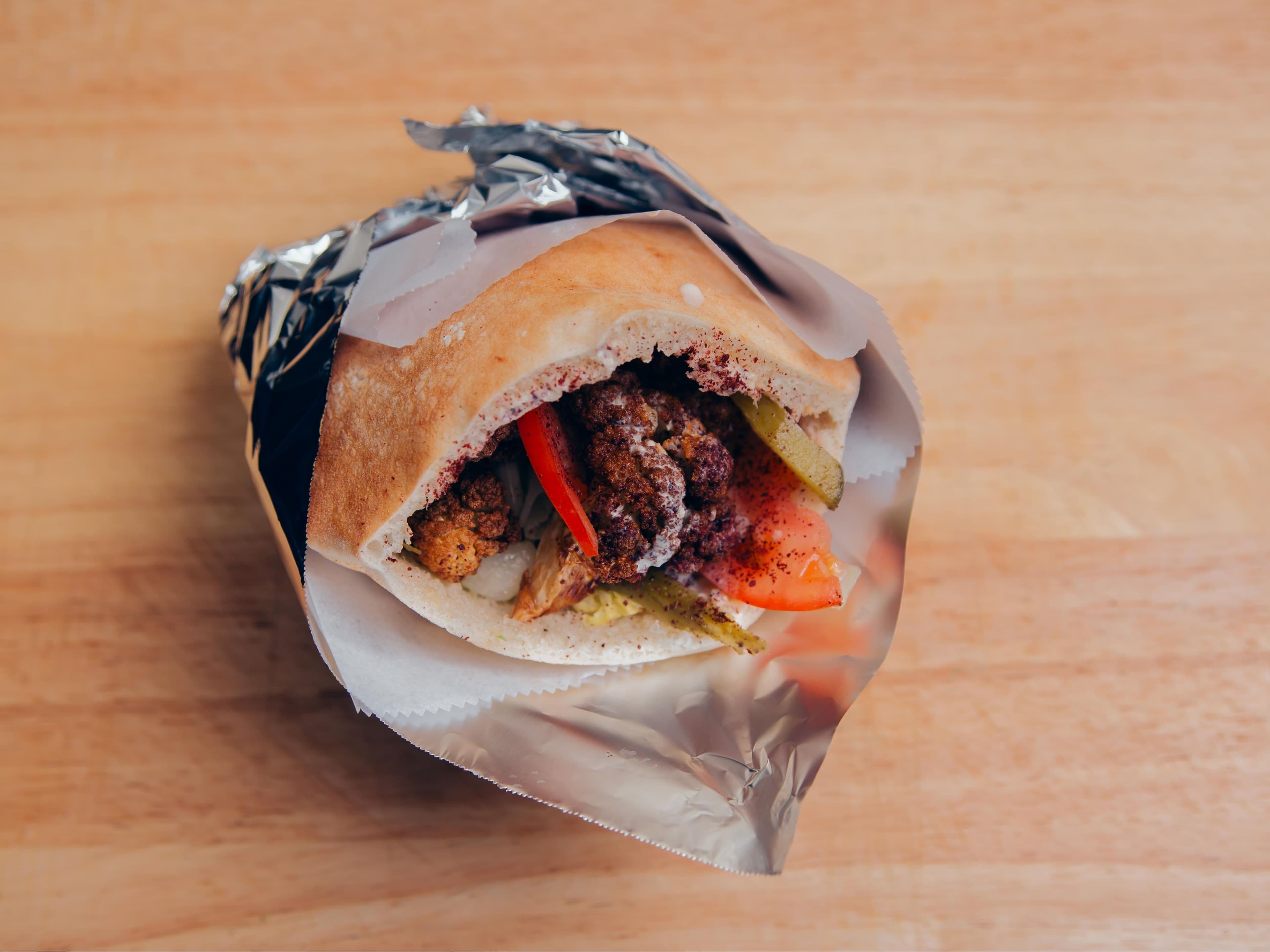 Cauliflower Sandwich