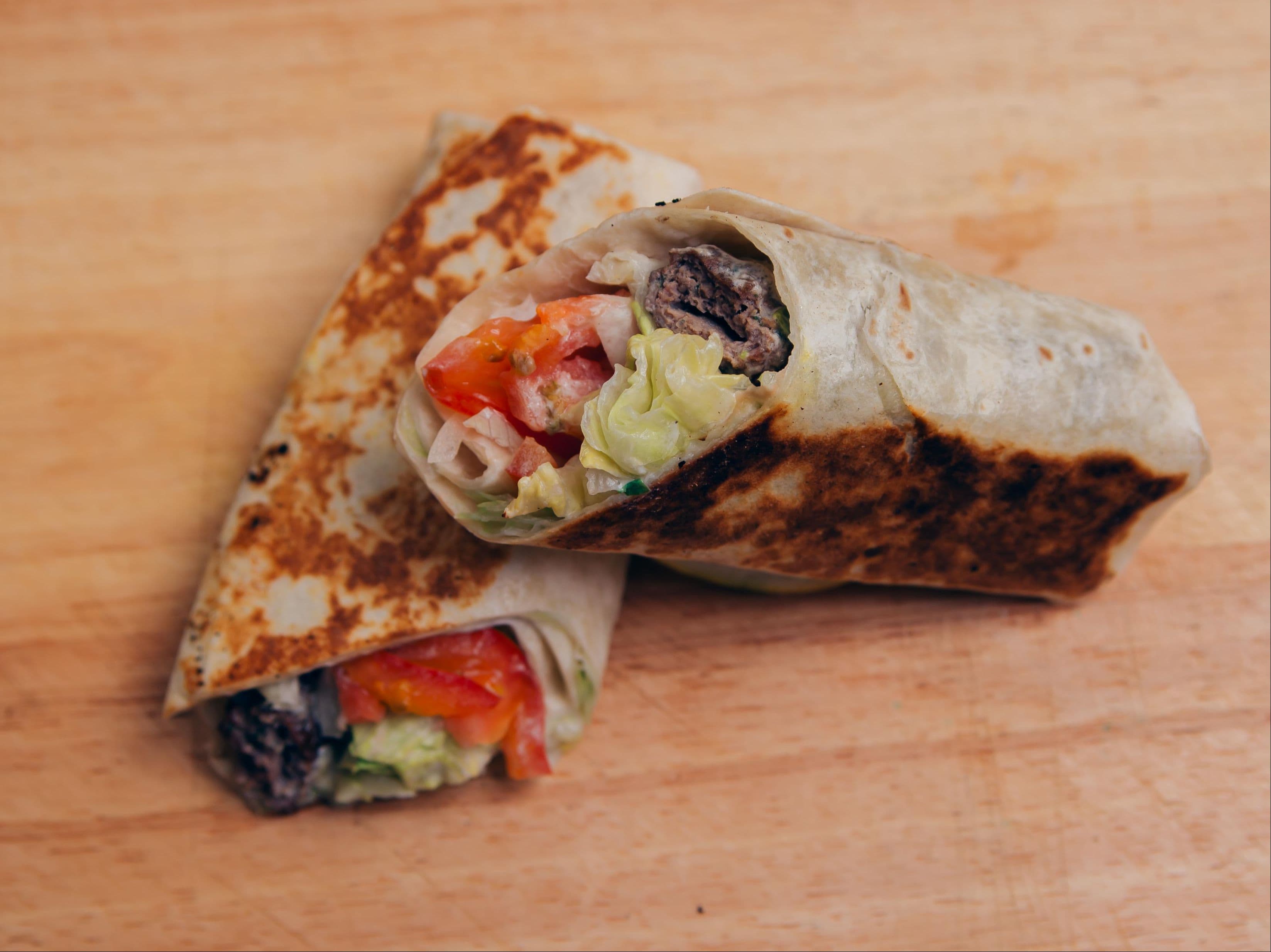Lamb Kabob Sandwich