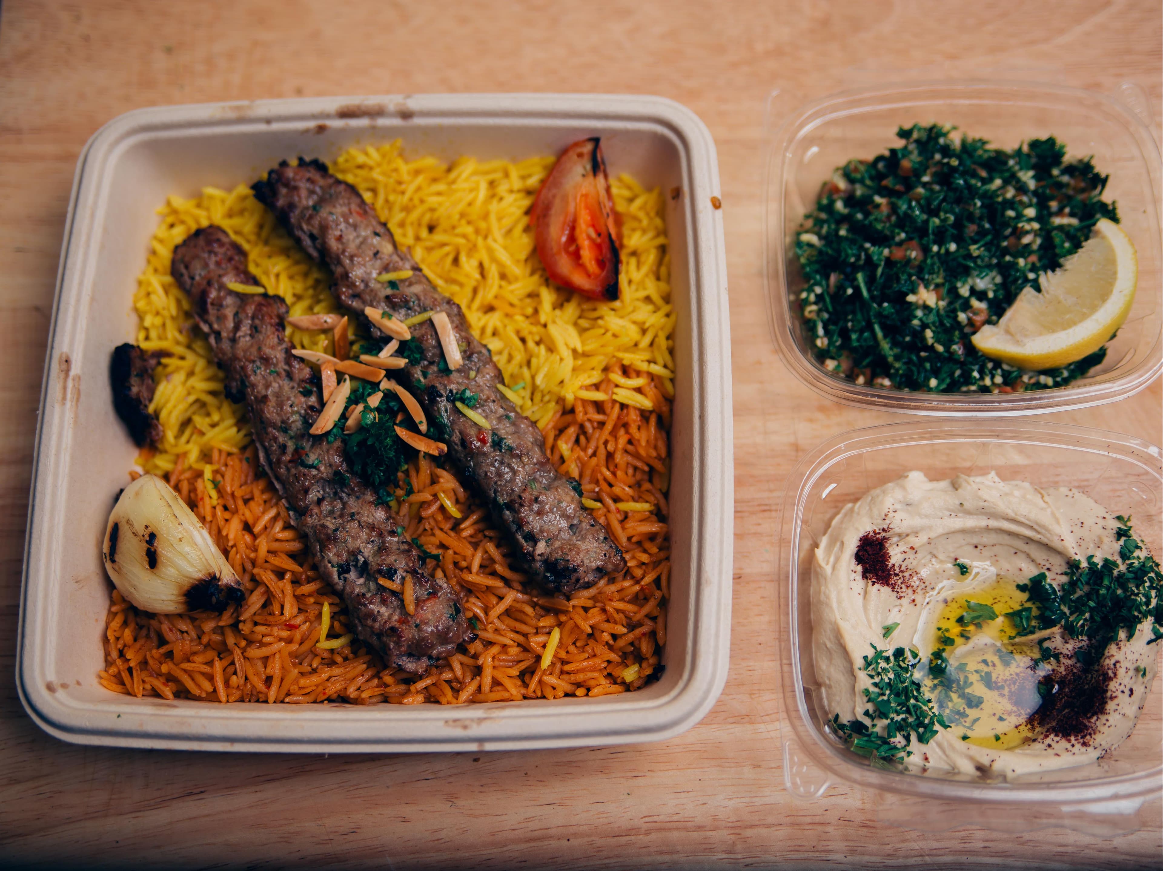 Kufta Kabob Entree