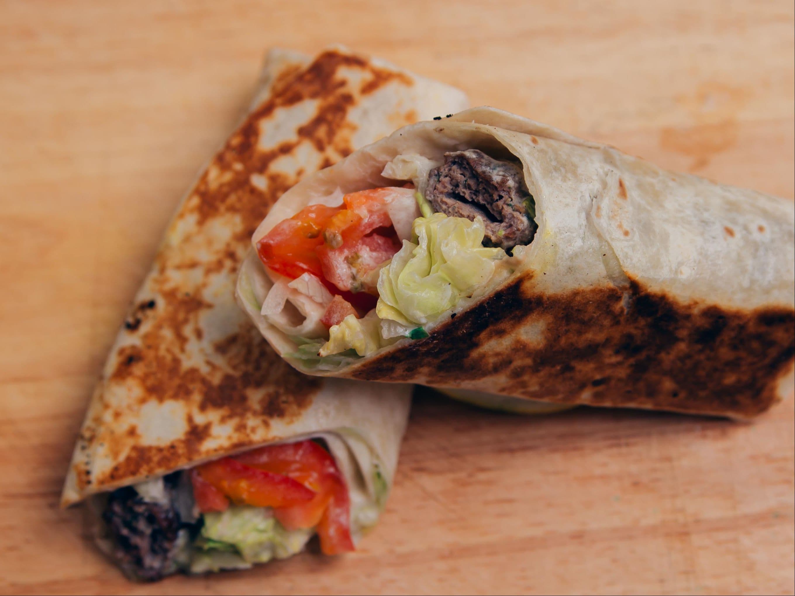 Kufta Kabob Sandwich